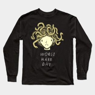 worst hair day Long Sleeve T-Shirt